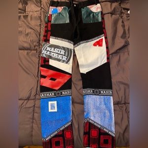 *NEVER WORN* MEN REFLECTIVE PANTS BY NASIR MAZHAR SIZE 34